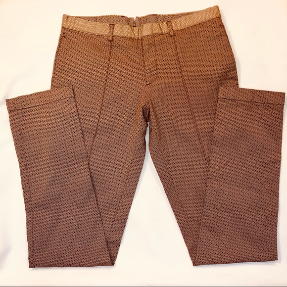 SOLD- Zara Man Limited Edition Red Printed Pants - Picture 4 of 7